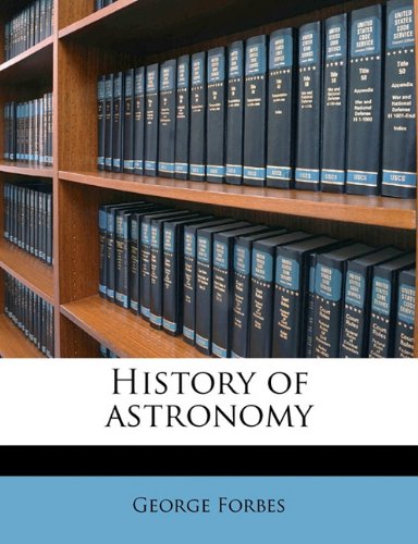 History of Astronomy