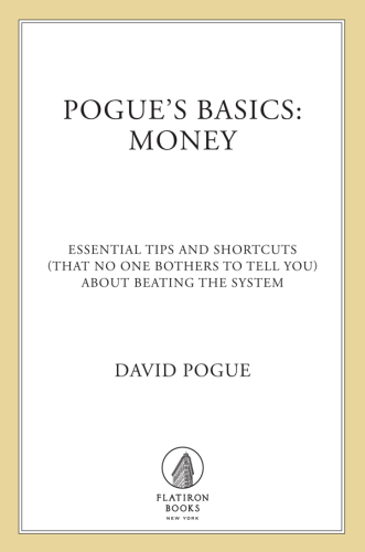 Pogue's Basics: Money