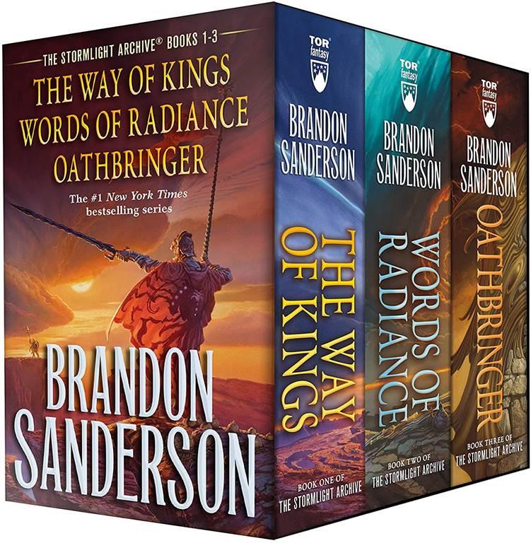 Stormlight Archive MM Boxed Set I, Books 1-3: The Way of Kings, Words of Radiance, Oathbringer (The Stormlight Archive)