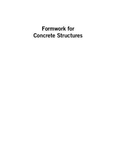 Formwork For Concrete Structures