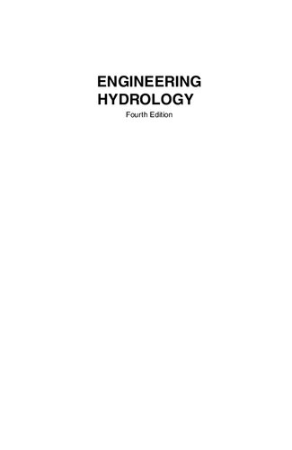 Engineering Hydrology