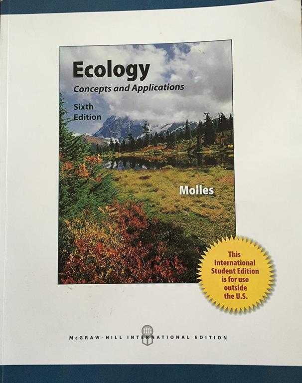 Ecology Concepts And Applications 6th Ed