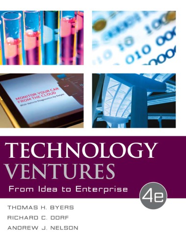 Technology Ventures From Idea to Enterprise