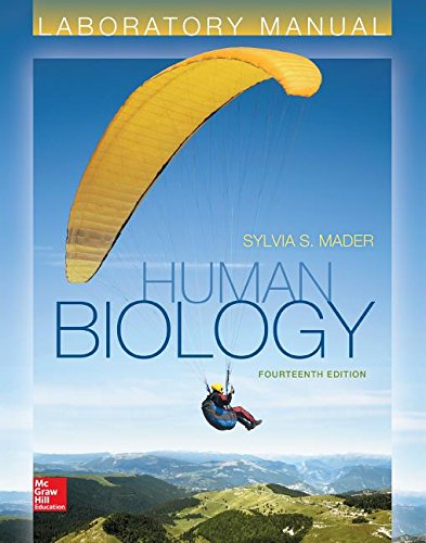 Lab Manual for Human Biology