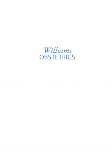 Williams Obstetrics