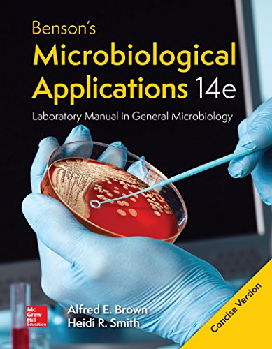 Benson's Microbiological Applications Laboratory Manual--Concise Version