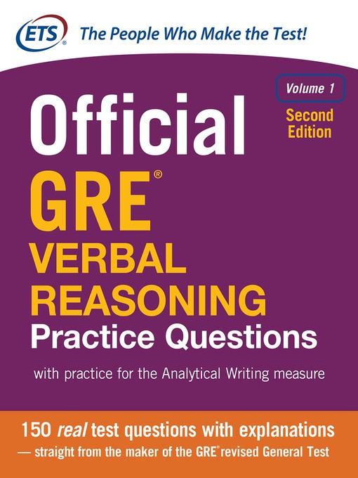 Official GRE Verbal Reasoning Practice Questions