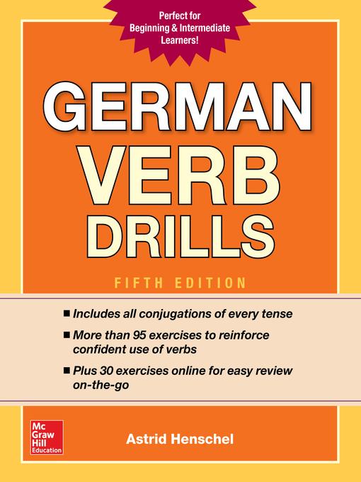 German Verb Drills, Fifth Edition