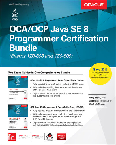 OCA Java SE 8 Programmer I Exam Guide (Exams 1Z0-808)