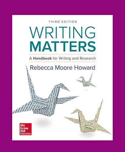 Writing Matters