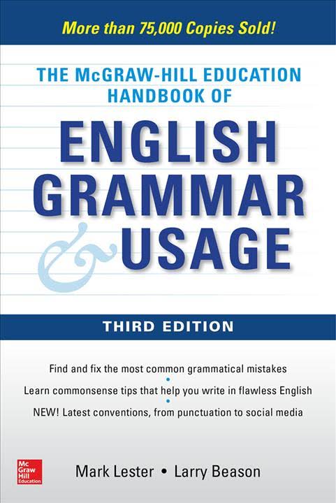 McGraw-Hill Education Handbook of English Grammar &amp; Usage