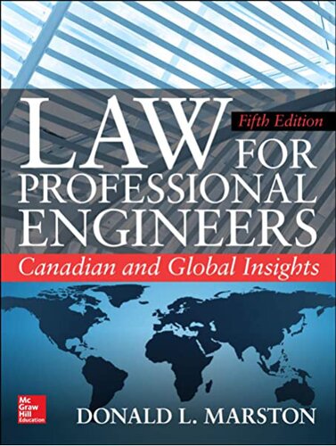 Law for Professional Engineers