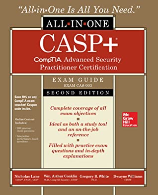 Casp+ Comptia Advanced Security Practitioner Certification All-In-One Exam Guide, Second Edition (Exam Cas-003)