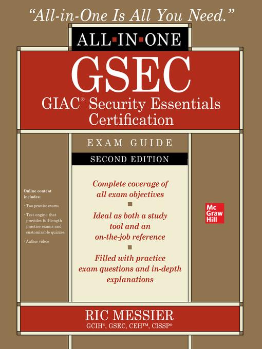 GSEC GIAC Security Essentials Certification All-in-One Exam Guide