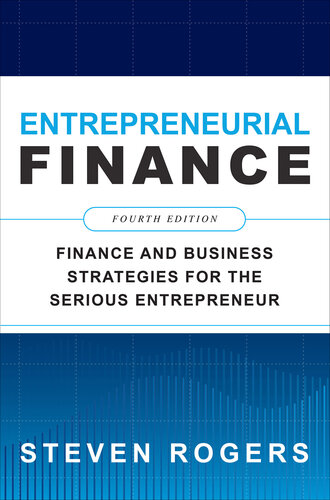 Entrepreneurial Finance, Fourth Edition