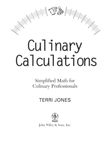 Culinary Calculations