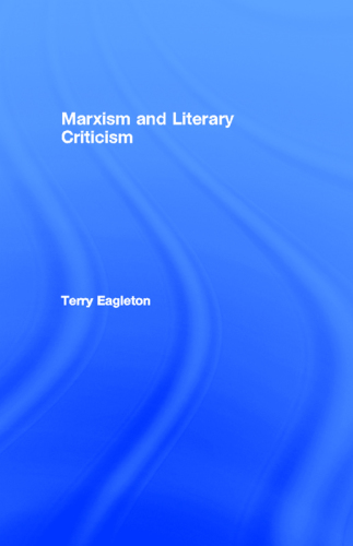 Marxism and Literary Criticism