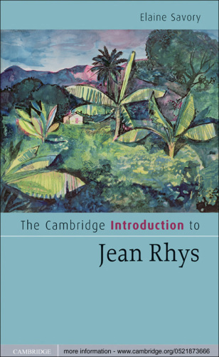 Cambridge Introduction to Jean Rhys