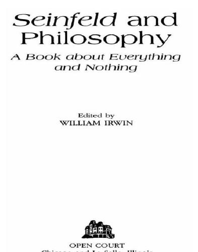 Seinfeld and Philosophy