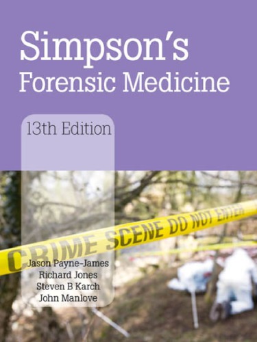 Simpson's Forensic Medicine