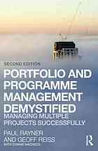 Portfolio and Programme Management Demystified