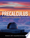 Precalculus with Calculus Previews