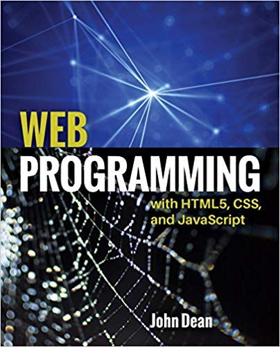 Web Programming with Html5, Css, and JavaScript