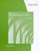 Criminal Law--Study Guide