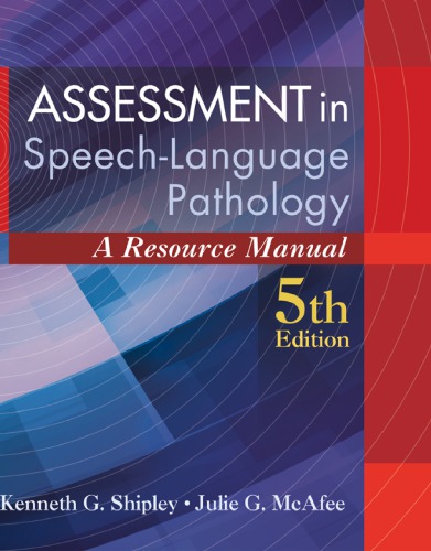 Assessment in Speech-Language Pathology