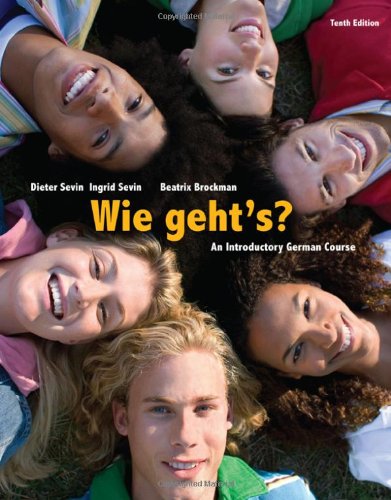 Wie geht's? An Introductory German Course