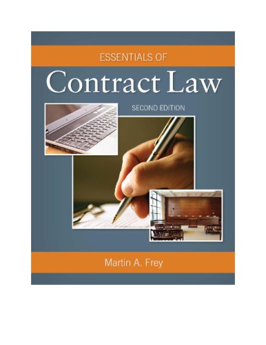 Essentials of Contract Law