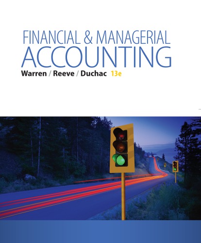 Financial &amp; Managerial Accounting