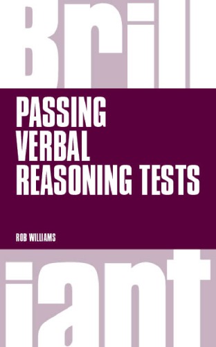 Brilliant passing verbal reasoning tests