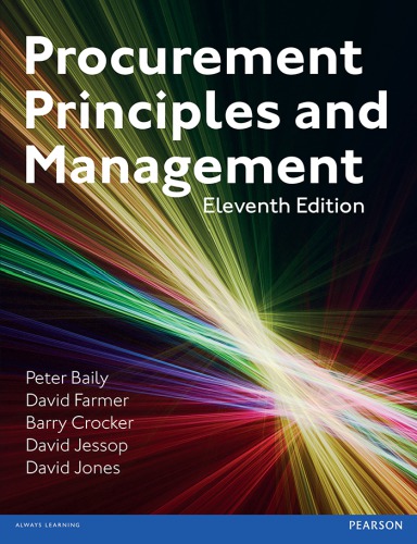 Procurement principles and management