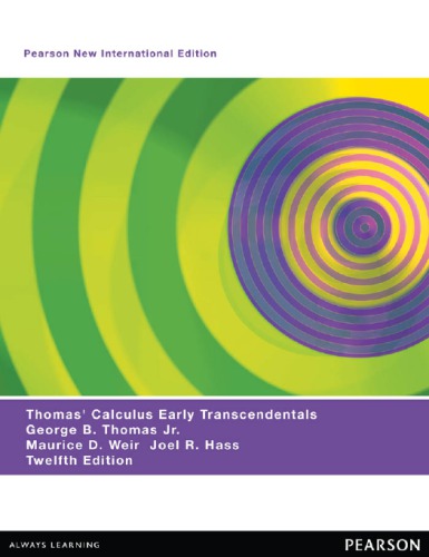 Thomas' Calculus Early Transcendentals