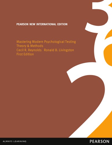 Mastering Modern Psychological Testing