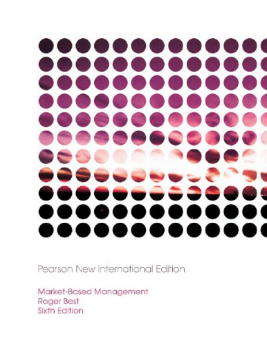 Market-based management : Pearson new international edition