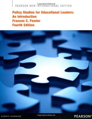 Policy Studies for Educational Leaders