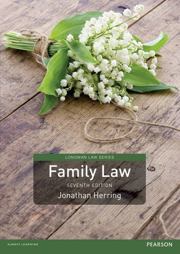 Family Law (Longman Law Series)