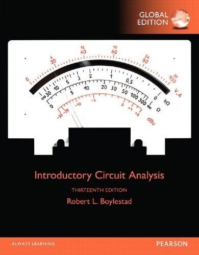 Introductory Circuit Analysis, Global Edition.