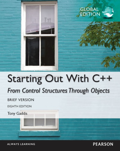 Starting Out with C++
