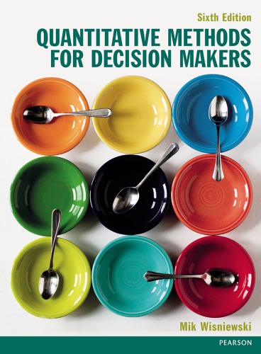 Quantitative methods for decision makers