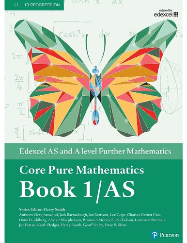 Edexcel AS and A level Further Mathematics Core Pure Mathematics Book 1/AS Textbook + e-book (A level Maths and Further Maths 2017)