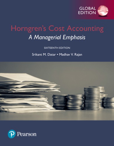 Horngren's Cost Accounting