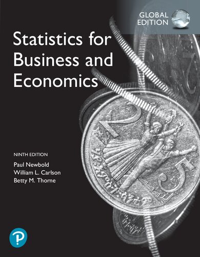 Statistics for Business and Economics, Global Edition.