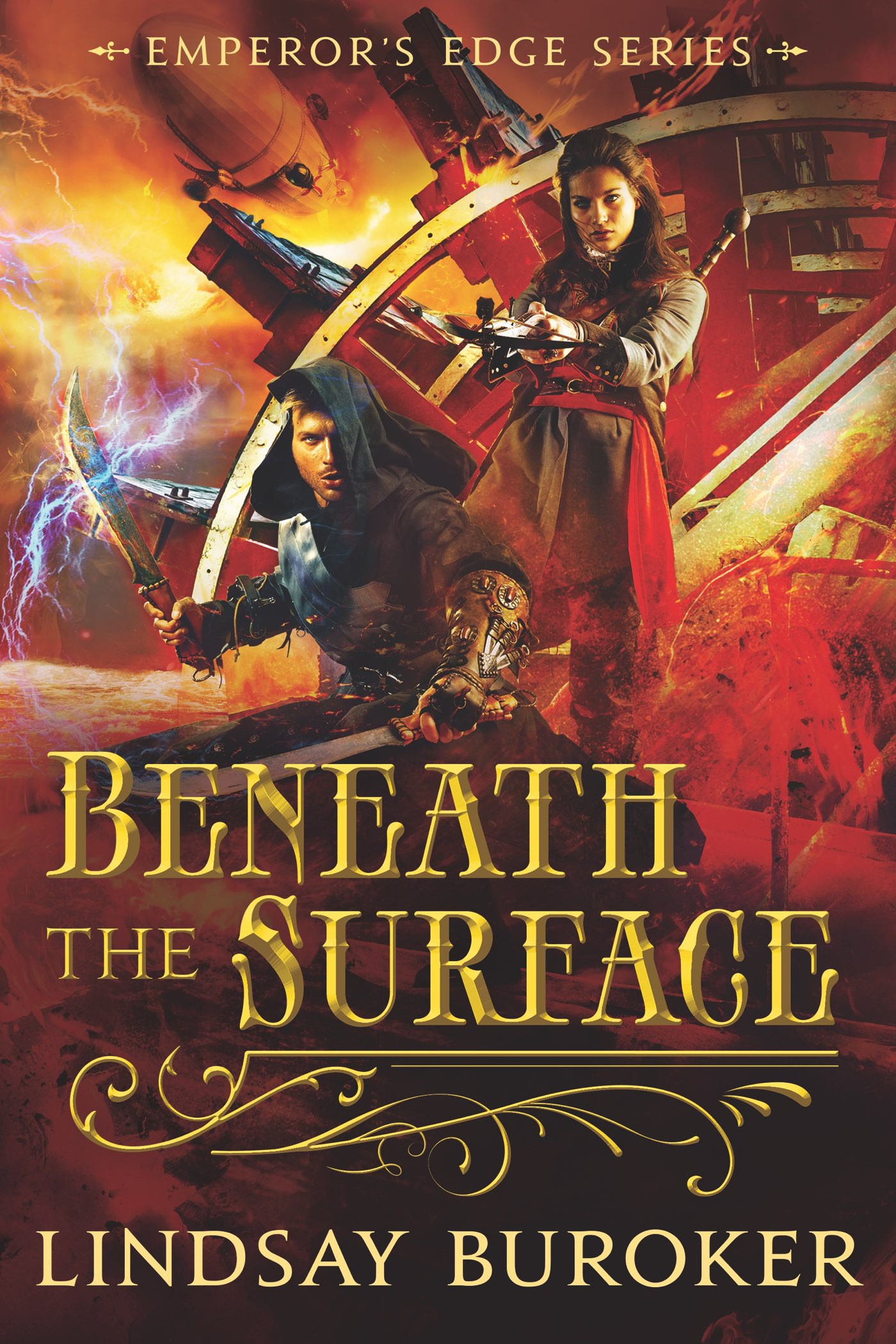 Beneath the Surface (The Emperor's Edge 5.5)