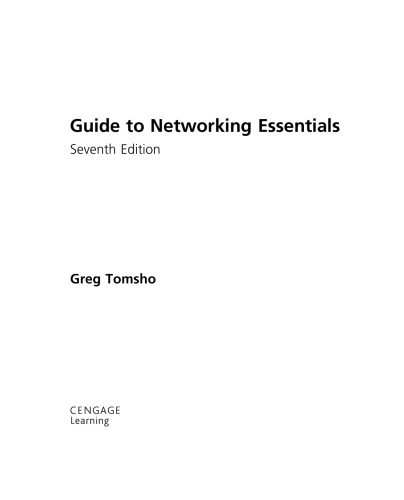 Guide to Networking Essentials