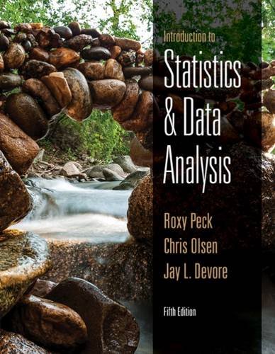 Introduction to Statistics and Data Analysis