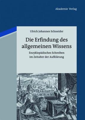 Die Erfindung Des Allgemeinen Wissens