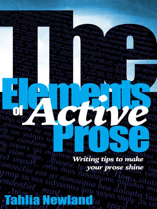 The Elements of Active Prose